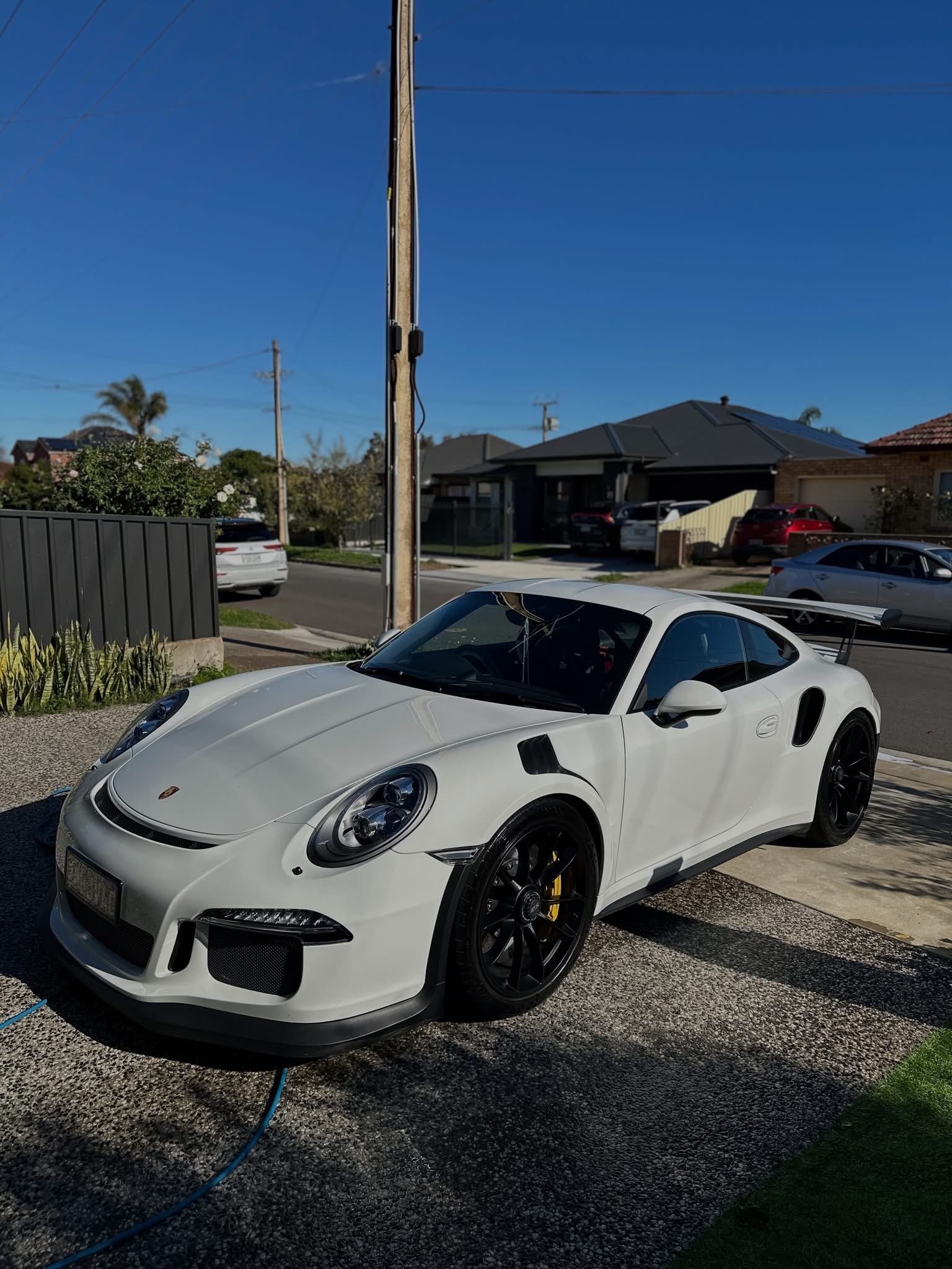 Porsche 911 GT3 RS after detailing